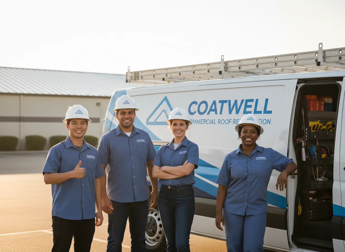 Commercial roof coating company in Pitman, PA